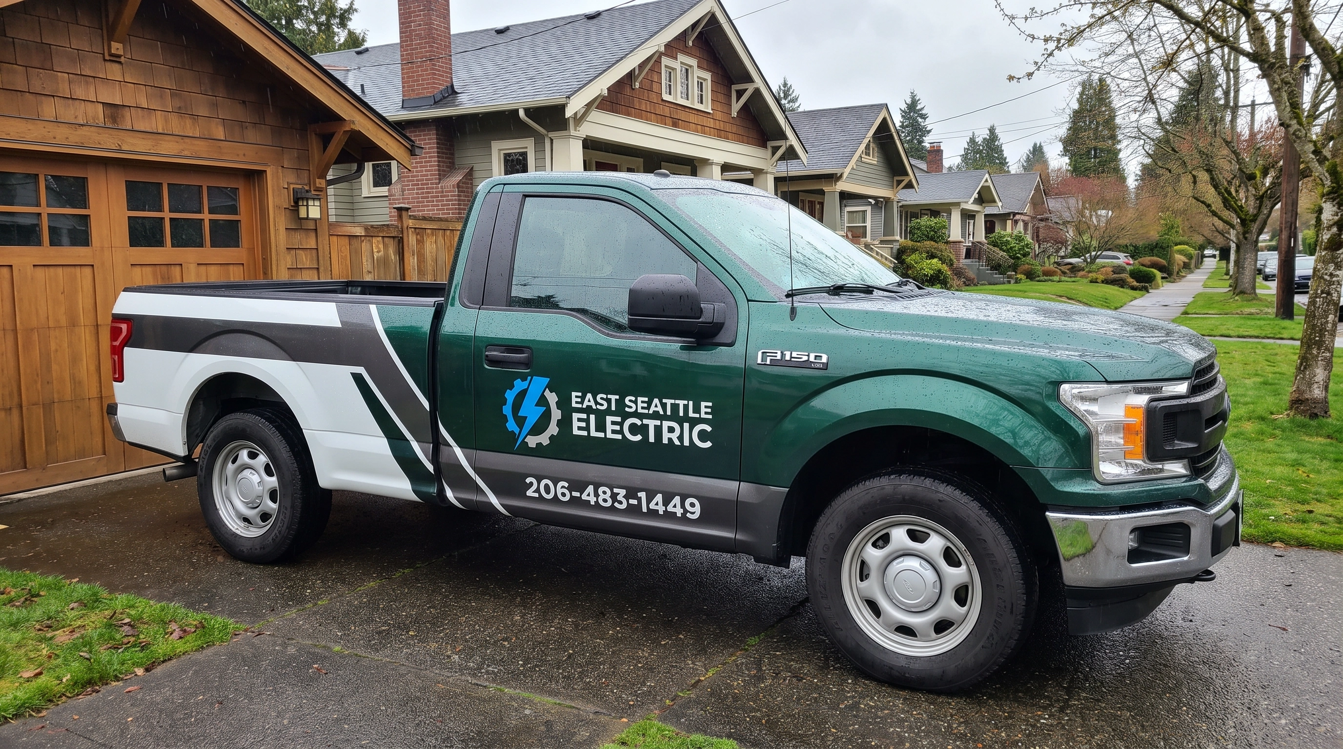 East Seattle Electric electrician working on a residential panel in Seattle